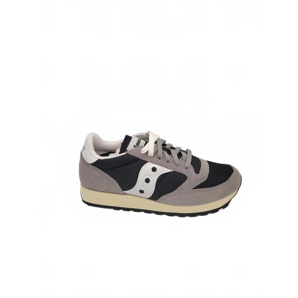 Men's Saucony Originals Jazz Vintage Sneaker, Size: 7.5 M, Grey/Black/White